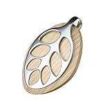 Bellabeat Leaf Nature Health Tracker/Smart Jewelry, Silver Edition