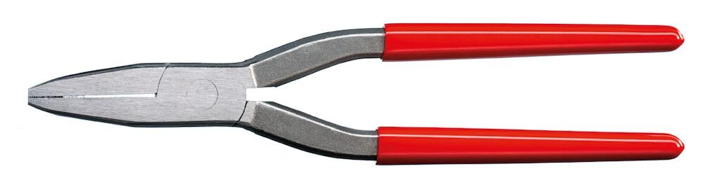 Bessey D301 Flat-Nose Pliers, Grey/Red, 240 mm