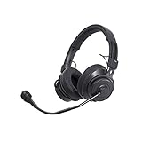 Audio-Technica BPHS2 Broadcast Stereo Headset with Hypercardioid Dynamic Boom Microphone