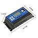 PWM 40A Solar Charge Controller,Intelligent USB Port Display 12V/24V Auto Charge Regulator