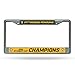 NHL Pittsburgh Penguins 2016 Stanley Cup Champions Chrome Plate Frame