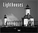 Lighthouses Black and White Deluxe Wall Calendar: 2003 by
