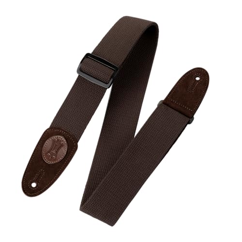 Levys Leather MSSC4-BRN Guitar Strap