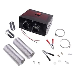 1500 W 24 V 2 Gat Auto Luchtverwarming Ventilator Demister Ontdooster Verwarming Voorruit Auto Droog