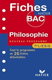 Philosophie, terminales L, ES, S