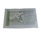 1 x Basal Temperature Thermometer - Digital Fahrenheit Ovulation Pack incl. Fertility Chart + 10 Ovulation Test Strips & 2 Early Detection Pregnancy Tests