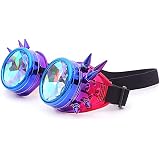 Skeleteen Steampunk Goggles Costume Accessories - Cyber Victorian Welding Glasses 1 Piece P 52723455