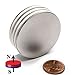 N45 Disc Neodymium Magnet Dia 1.75” X 1/16” NdFeB Permanent Neodymium 4-Count