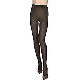 Melas Women's 12 Denier Crystal Sheer Longline Shaper Pantyhose