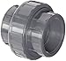 Spears 898 Series PVC Pipe Fitting, Union with EPDM O-Ring, Schedule 80, 1