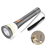 SOLLED High Powered Flashlight Portable 2 In 1 LED Camping Lantern Ultra Bright Tactical Flashlight Handheld Lantern for Hiking Fishing Home Emergencies