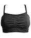 Barely There Double Strap Bandini Bra #4549 (Medium, Grey)