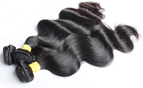 Maxglam Hair Brazilian Body Wave Virgin Hair 3pcs/lot Brazilian Hair Weave Bundles Full Cuticle Intact Free Shipping (22in 24in 26in)