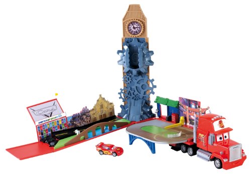 Cars Mega Mack Race world Playset