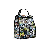 BUILT NY Neoprene Lunch Sack, Robot Uprising Grey (LBK02-RUG)
