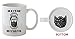 Funny Guy Mugs Look Me In The Beard When I'm Talking To You Ceramic Coffee Mug, White, 11-Ounce