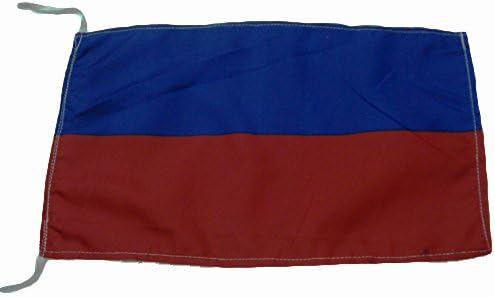 Marine E - International Code Naval Signal Flag - 8" X 13" - Nautical/Boat (5113)