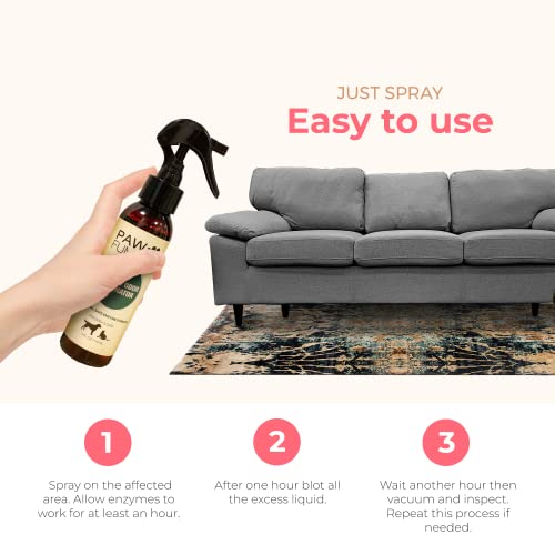 PAWFUME Stain & Odor Eliminator Pet Urine Enzyme Cleaner Enzymatic
