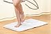 Clara Clark Bath Mat – Memory Foam Bath Mat - Soft Bathroom Rug - Non Slip and Super Absorbent - Fast Drying Machine Washable Bath Mat - White - Small Size 17” x 24”