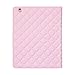 IDEGG Case for iPad 2 3 4 (Pink with Love Embroidery, Ipad 2/3/4)