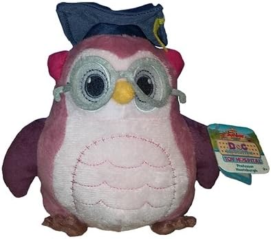 7" Doc Mcstuffin - Soft Plush Professor Hootsburgh