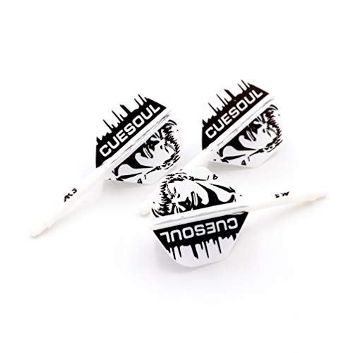 Black Scorpion CUESOUL ROST Integrated Dart Shaft and Flights Standard Shape,Set of 3 pcs Cool Man Pattern - Thumbnail 2