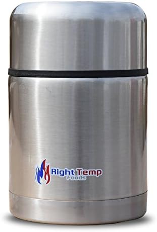 Right Temp Foods Stainless Steel Compact Bottle - (Single Stainless Steel 20oz)