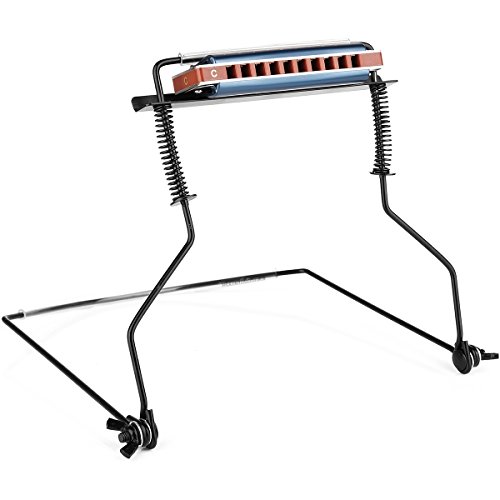 Baoblaze On-Stage Stands 10 Holes Harmonica Holder for Bar