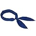 N-rit Cooling Scarf. Wrap a Soaked Tie Around Neck or Head to Instantly Chill Out. Crystal Polymer Technology Keeps Cool & Reusable. Great for Summer, Outdoor Activities & Sports. [Navy Blue]