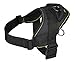 Dean and Tyler DT Dog Harness, Black with Yellow Trim, Medium - Fits Girth Size: 28-Inch to 34-Inch