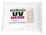 4oz WHITE Neon Pigment Powder, UV Black Light Reactive, Fluorescent