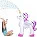 JOYIN 48” Inflatable Unicorn Yard Sprinkler, Inflatable Water Toy for Summer Outdoor Fun, Lawn Sprinkler Toy for Kids