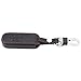 9 moon® Leather Car Remote Key Holder Case Cover for Mazda 2 3 6 CX-5 CX-7 Black with Red Thread 2 Button