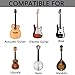 Guitar Wall Mount, Auto Lock Guitar Wall Hanger, Guitar Wall Hook Holder for Acoustic Electric Ukulele Ukele Bass Banjo Mandolin Stand