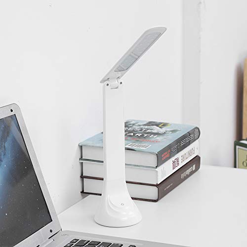 Yosooo LED Folding Table Lamp, Rechargeable Folding Desk Table Eye Care