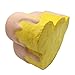 HooMore Jumbo Squishies Cute Bear Head Kawaii Cream Scented Super Slow Rising Foam Squishies Decompression Squeeze Simulation Toys 1 Piece Random