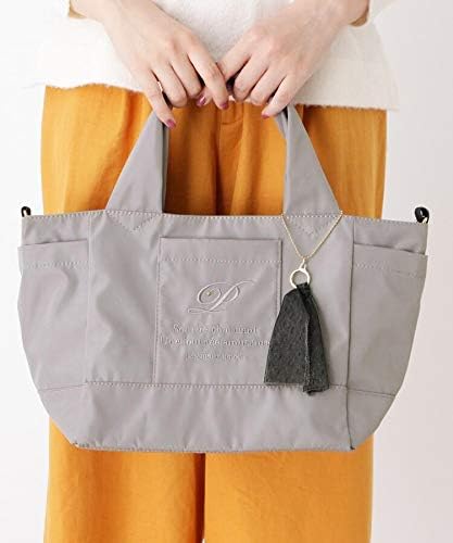 Amazon Co Jp パサージュ ミニョン Passage Mignon 2wayイニシャル横長トートバッグ N 00 グレー 012 シューズ バッグ