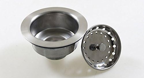 3 1/5 Inch Znic Alloy sink drain strainer 114