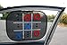 Car Window Shades - (2 Pack) 17 