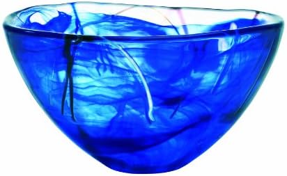 Kosta BodaContrast Bowl, Blue, Medium