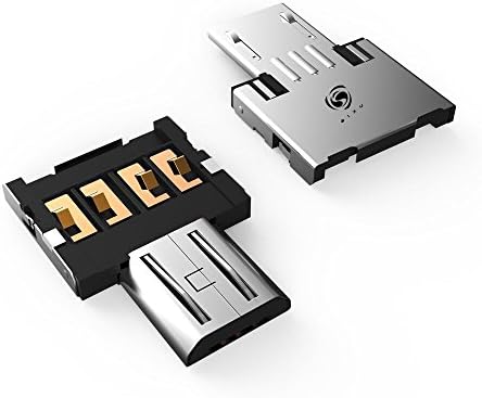 Bixu Micro USB to USB Flash Drive OTG Adapter for Android/Smartphone/Tablet/Samsung Galaxy 2 pcs