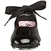 Capezio girls Jr. Tyette Tap Shoe, Black Patent, 7.5 M US Toddler