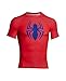 Under Armour Alter Ego Compression SS Spiderman Red/Blue LG