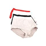 12 Pairs: Women's High-waisted Girdle Panties - Extended Sizes