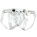PPU 1305 Multi-Strap Jockstrap - Large/White