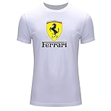 Ferrari For 2016 Mens Printed Short Sleeve tops t shirts
