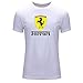 Ferrari For 2016 Mens Printed Short Sleeve tops t shirts