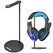 BENGOO Gaming Headset Headphone Stand for PC PS4 Xbox One Headset, Aluminum Headset Holder Headphones Display Stand Mount for Desk - Black (Headset Not Included)