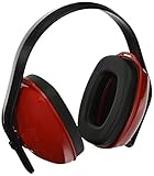 Howard Leight QM24 Multiple Positioning Headband Earmuff, Red