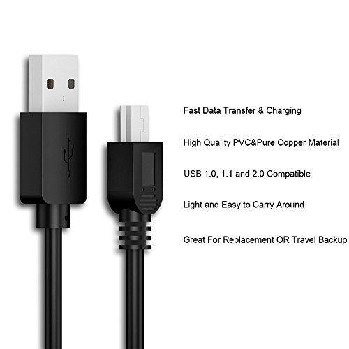 Eopzol 10ft Feet Long USB Power/Charger Cable Cord for Nintendo Wii U